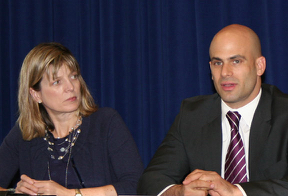 Robin Schepper and Sam Kass